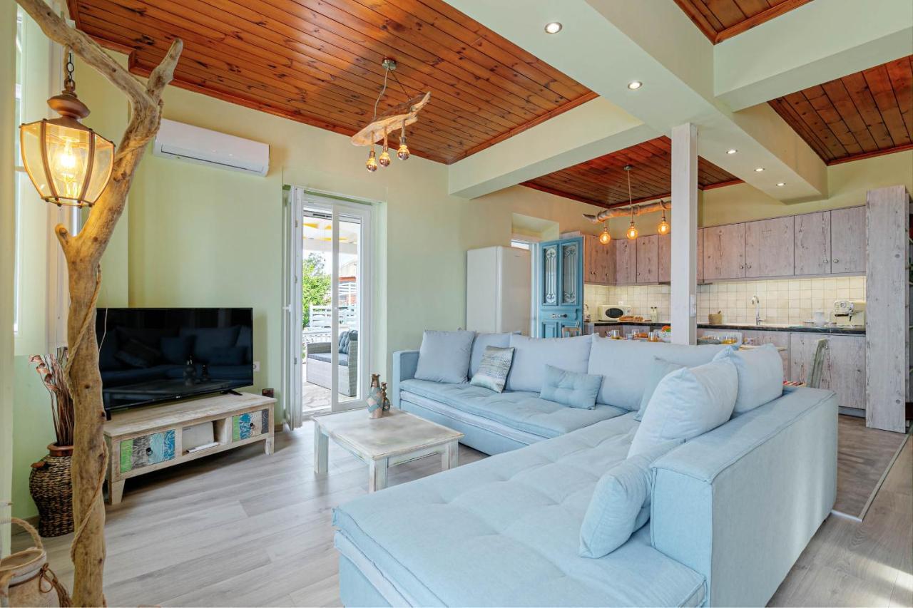 Villa Orizontas Corfu, Private Villa With Breathtaking Views Loutses Exterior foto